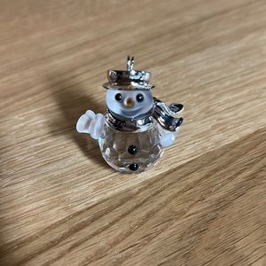 Swarovski classic snowman ornament